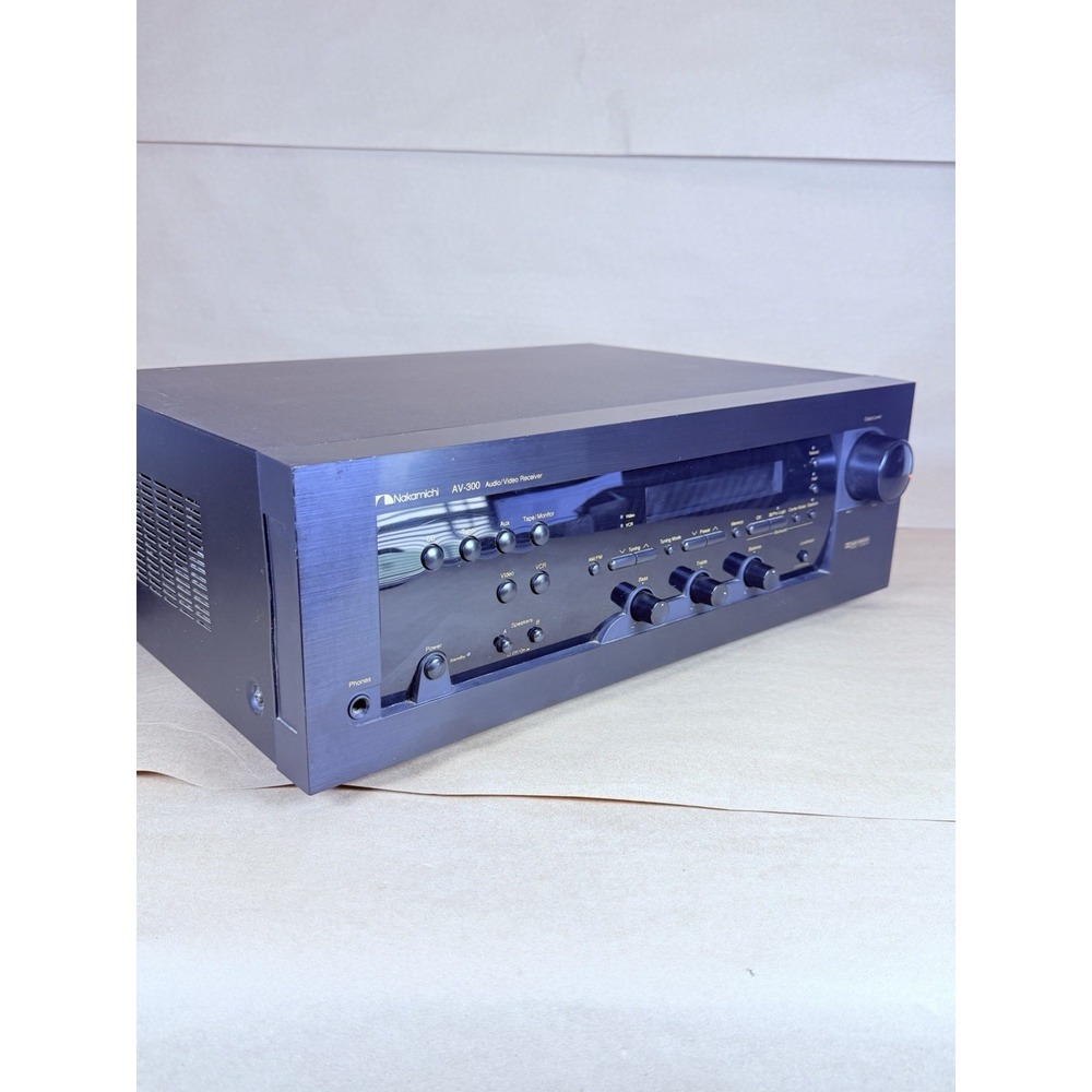 Nakamichi AV-300 5.1 AV Receiver Vintage 1997 70W Stereo Tested Working HiFi